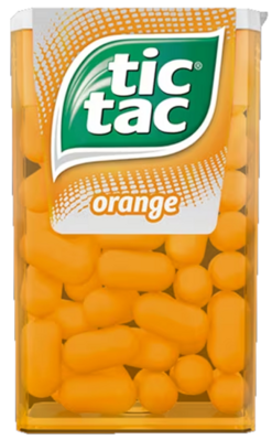 TIC TAC ORANGE 18g pomarančové cukríky (exp.08/05/24)
