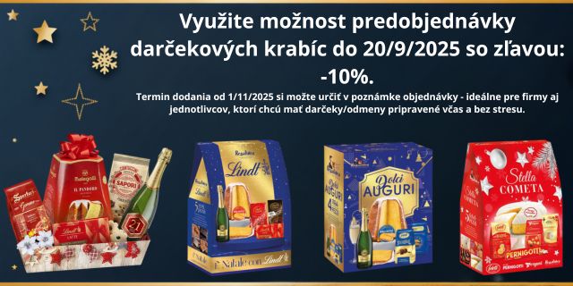 DARČEKOVÉ KRABICE 2026
