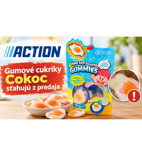 ACTION | sťahuje z predaja cukrovinku 