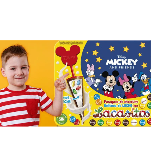 LACASITOS | Disney čokoládové dáždniky
