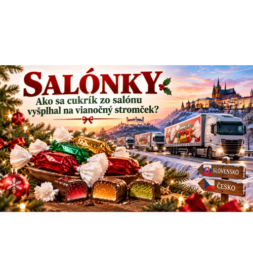 Vianočné salónky na stromčeku – história a pôvod tradičnej vianočnej cukrovinky