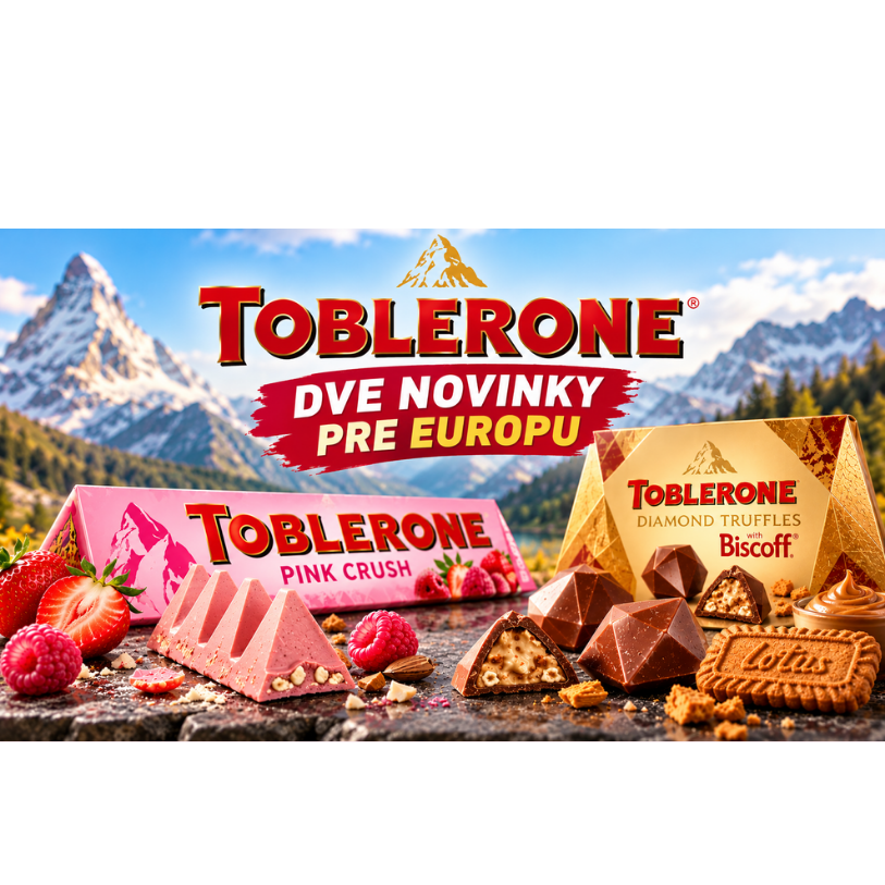 TOBELRONE | dve nové chute a nové formáty