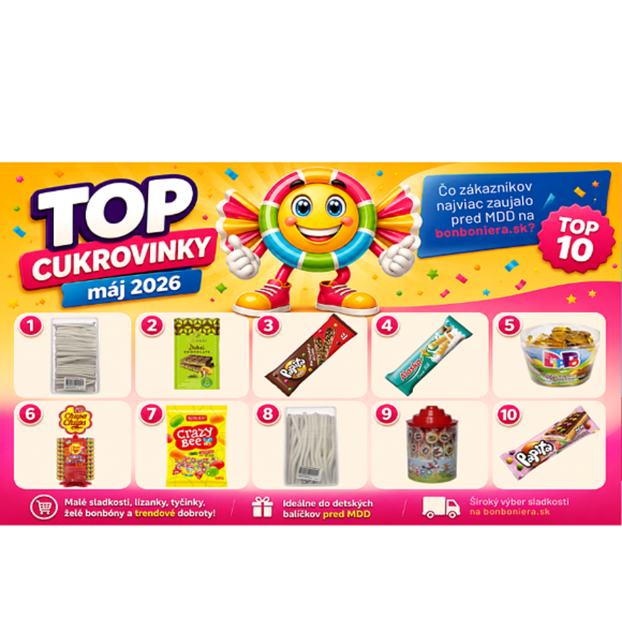 TOP CUKROVINKY | máj 2026