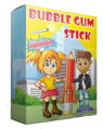 BUBBLE GUM STICK 35g ceruzkové žuvačky