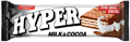 HYPER BLACK 50g čokoládovo/mliečna oblátka