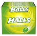 HALLS LIME FRESH 33.5g cukríky