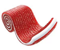 FINI ROLLER STRAWBERRY 20g plnený kyslý pásik