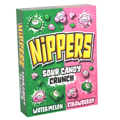 NIPPERS WATERMELON&STRAWBERRY 50g ovocné cukríky (Balenie:16ks 1ks=0,85eur)