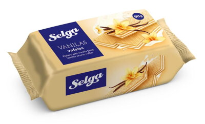SELGA WAFERS 90g vanilkové keksy