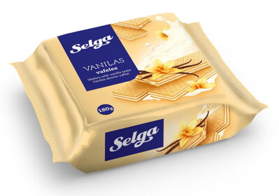 SELGA WAFERS 180g vanilkové keksy