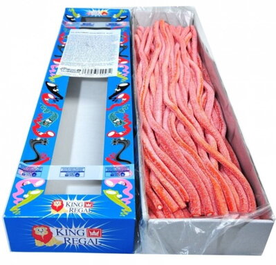 KING REGAL XL 35g jahoda kyslá (balenie:60ks 1ks od 0,21eur)