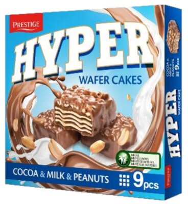 HYPER WAFER CAKE 167g mliečne keksy 