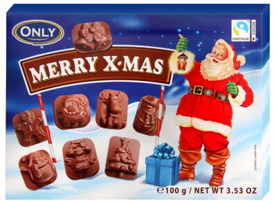 ONLY CHOCO SANTA 100g mliečna čokoláda