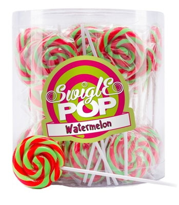 SWIGLE POP 12g vodný melón (balenie:50ks 1ks od 0,19eur)