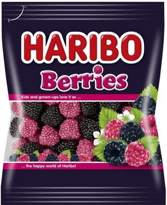 HARIBO BERRIES 100g želé cukríky