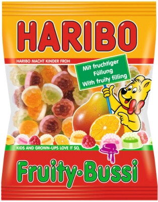 HARIBO FRUITY BUSSI 100g želé cukríky
