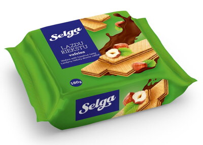 SELGA WAFERS 180g lieskovoorieškové keksy
