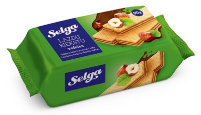 SELGA WAFERS 90g lieskovoorieškové keksy