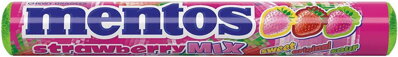 MENTOS STRAWBERRY 38g ovocné cukríky (cena od 0,45eur)