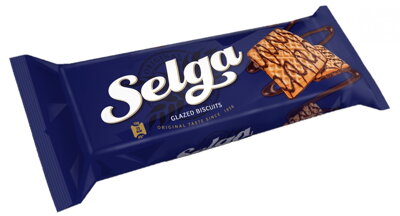 SELGA 230g sušienky s čokoládovou polevou (exp.08/06/2023)