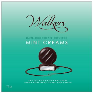 WALKERS MINT CREAM 75g mentolové bonbóny