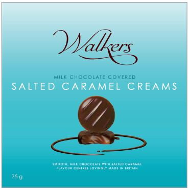 WALKERS CARAMEL CREAM 75g karamelové bonbóny
