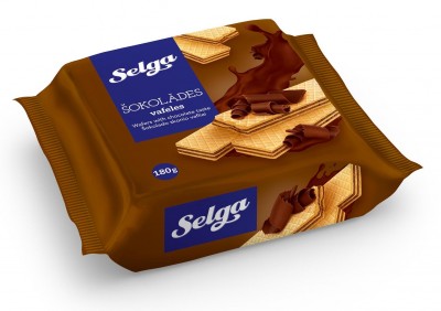 SELGA WAFERS 180g čokoládové keksy