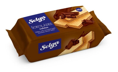 SELGA WAFERS 90g čokoládové keksy