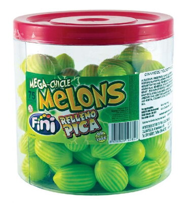 MELONS 18g ovocné žuvačky (balenie:75ks 1ks od 0,23eur)