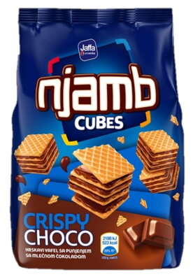 NJAMB CRISP CHOCO 180g čokoládové sušienky 