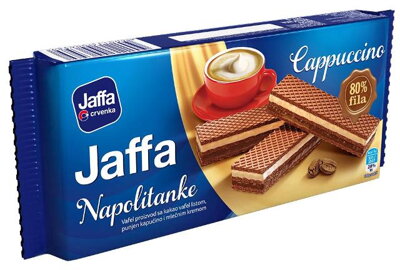 JAFFA NAPOLITANKE 187g cappuccino keksy