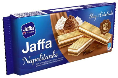 JAFFA NAPOLITANKE 187g šľahačka - čokoláda keksy