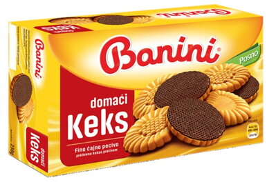 BANINI KEKS 230g polomáčané sušienky 