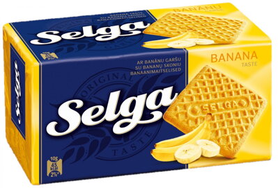 SELGA BISCUITS 180g banánové sušienky