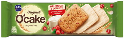 O´CAKE BRUSNICE/JOGURT 152g polomáčané sušienky