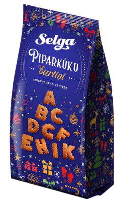 SELGA ABCD 230g perníkové sušienky