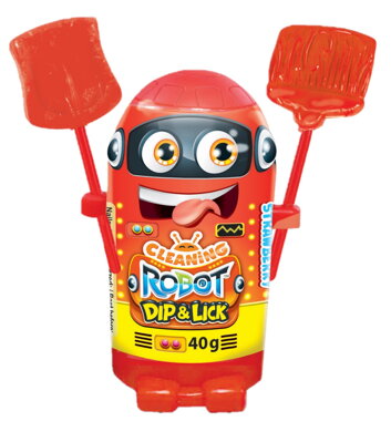 JOHNY BEE CLEANING ROBOT 40g lízatko s práškom