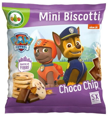 PAW PATROL BISCOTTI 100g čokoládové sušienky
