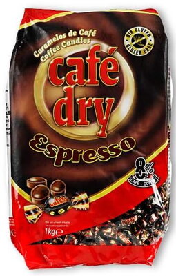 CAFÉ  DRY ESSPRESSO 1kg kávové cukríky 