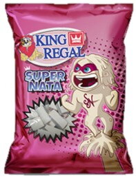 KING REGAL SUPER NATA 150g jahodovo-smotanové cukríky