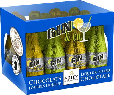 ABTEY GIN 108g liquérové fľaštičky