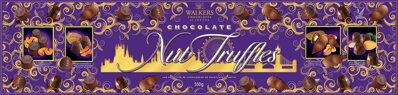 WALKERS 600g čokoládovo-orieškové bonbóny/mix