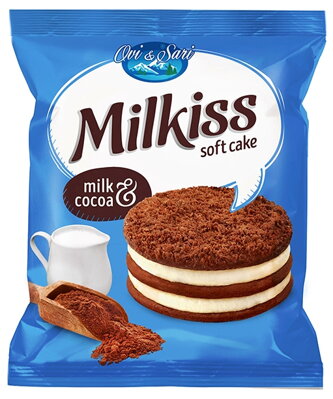 OVI & SARI MILKISS BLUE 50g medový koláč/čokoláda