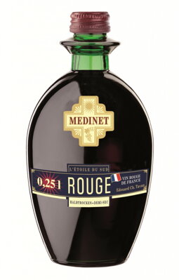 MEDINET 250ml červené víno Francúzko (celé balenie:12ks) 