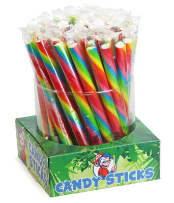 CANDY STICK 55g multicolor sladký lízatko (balenie:45ks 1ks = 0,99eur)