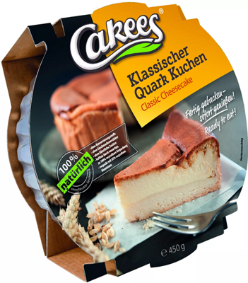 CAKEES CLASSIC 450g tvarohový koláč (exp.19/06/23)