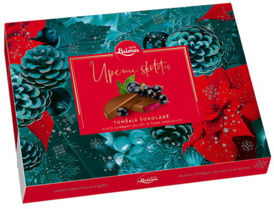 LAIMA ČERNICE 190g želé v čokoláde
