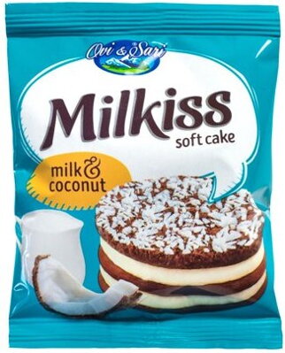 OVI & SARI MILKISS WHITE 50g medový koláč/kokos(exp.20/02/22)