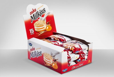 OVI & SARI MILKISS 50g medový koláč (balenie:15ks 1ks=0,37eur)