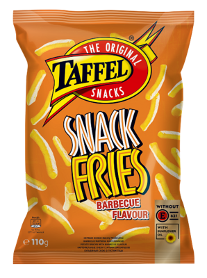 TAFFEL SNACK FRIES 110g barbecue hranolčeky 